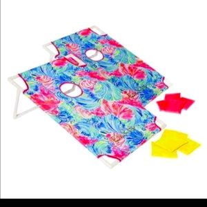 Lilly Pulitzer cornhole game NIB